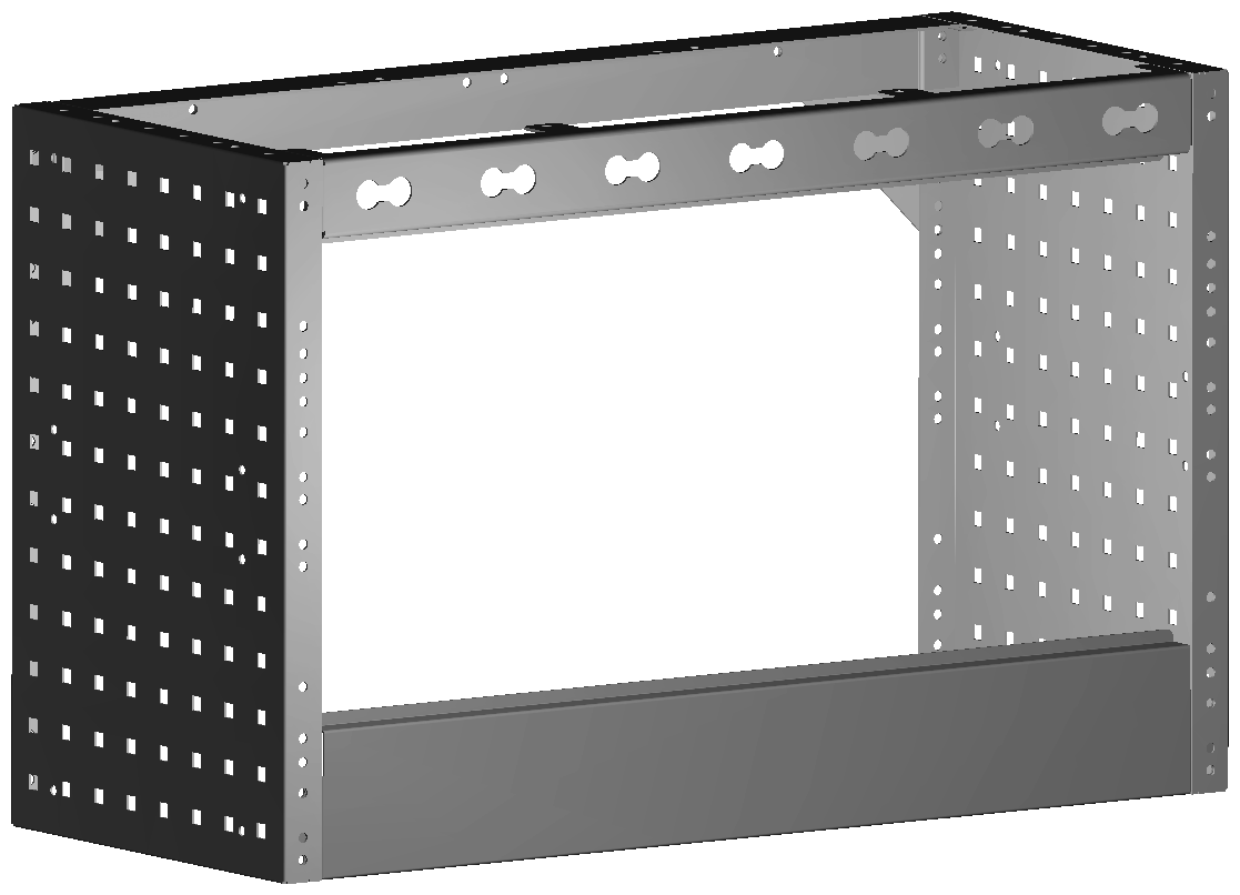 RADKASTENVERKLEIDUNG OFFEN 760X483X320