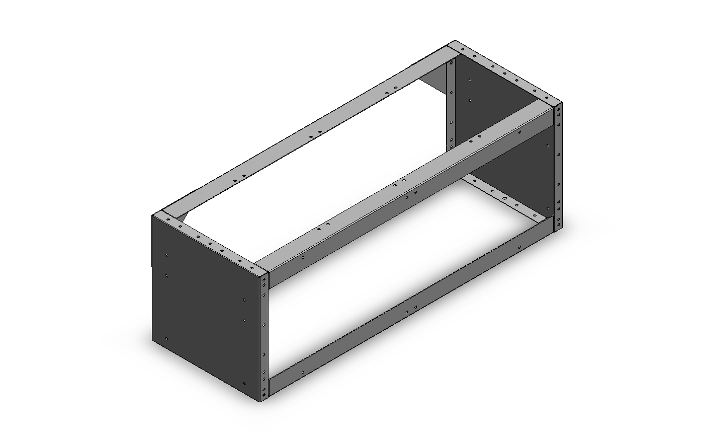 RADKASTENVERKLEIDUNG OFFEN 1.014X362X360