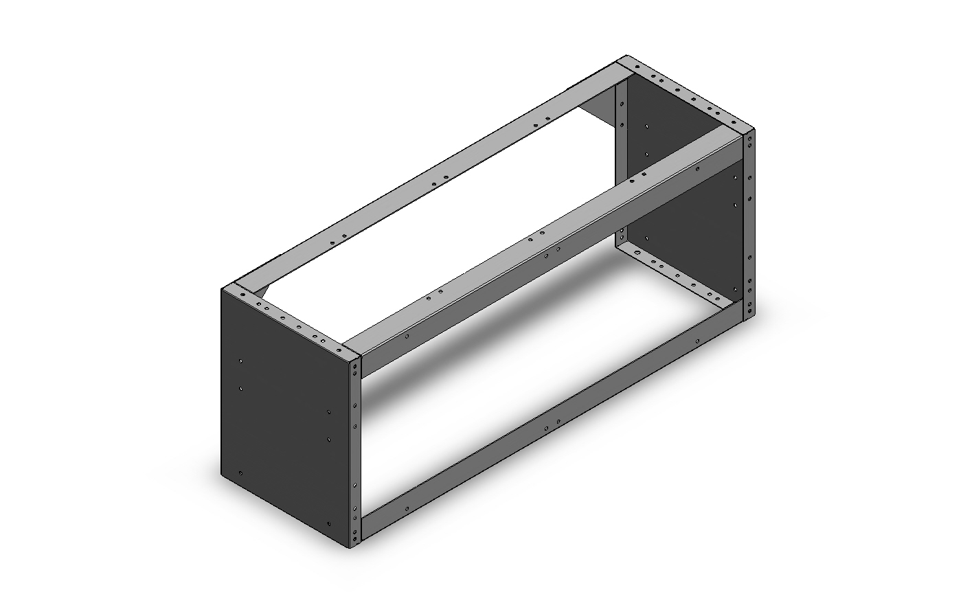 RADKASTENVERKLEIDUNG OFFEN 1.014X402X320