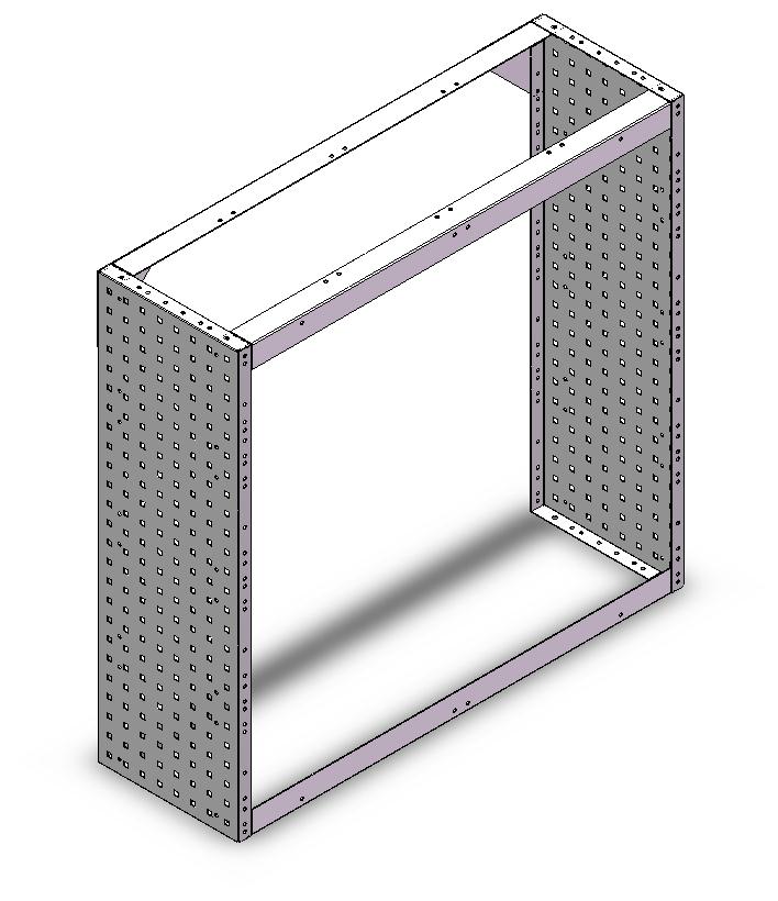 RADKASTENVERKLEIDUNG OFFEN 1.014X966X320