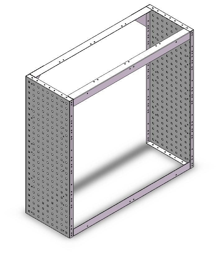 RADKASTENVERKLEIDUNG OFFEN 1.014X966X360