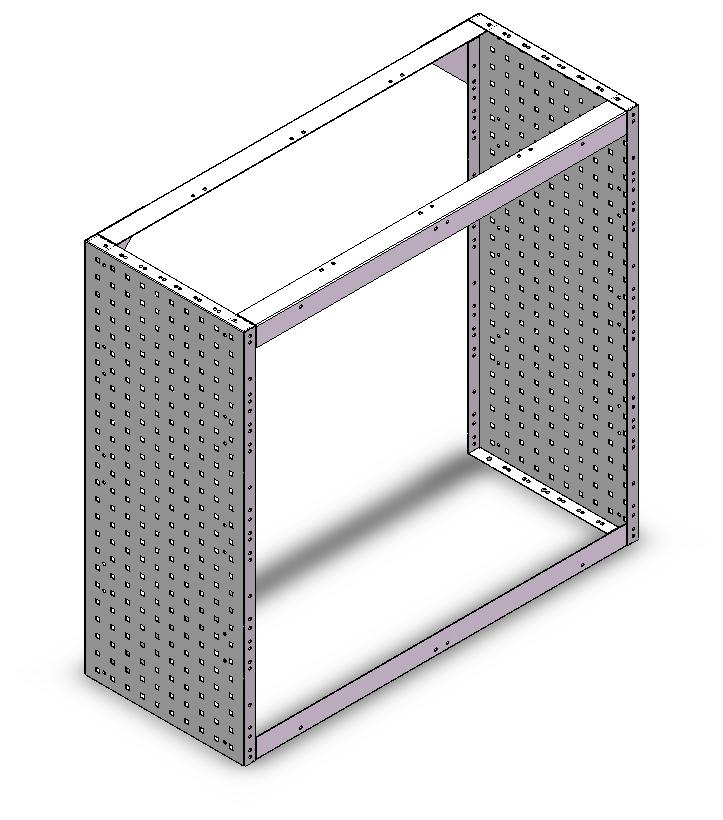 RADKASTENVERKLEIDUNG OFFEN 1.014X966X410