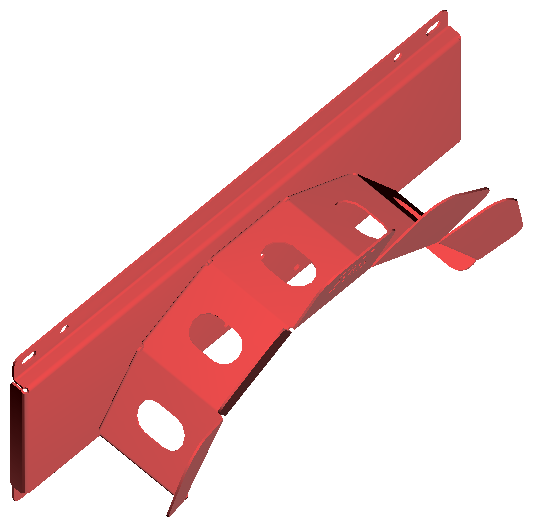 Kabelhalter aus Aluminium