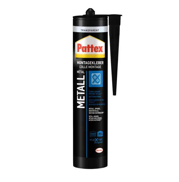 Montagekleber Metall Pattex Transparent 325 g
