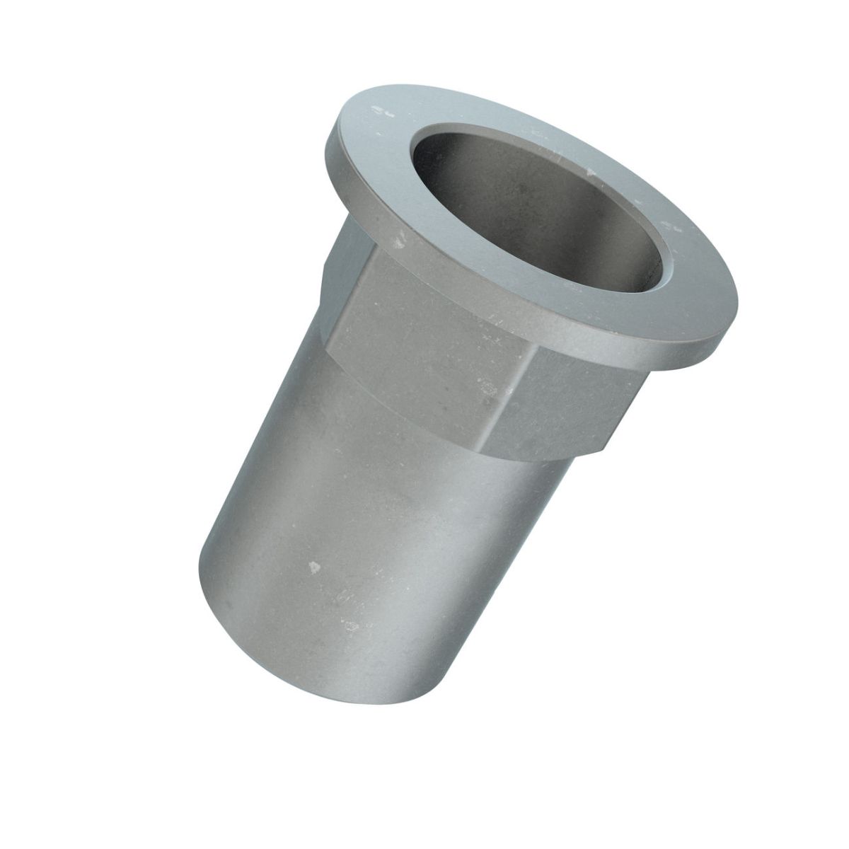 GESIPA Blindnietmutter Flachrundkopf Sechskant Stahl ZnNi M8, 11 × 17 mm