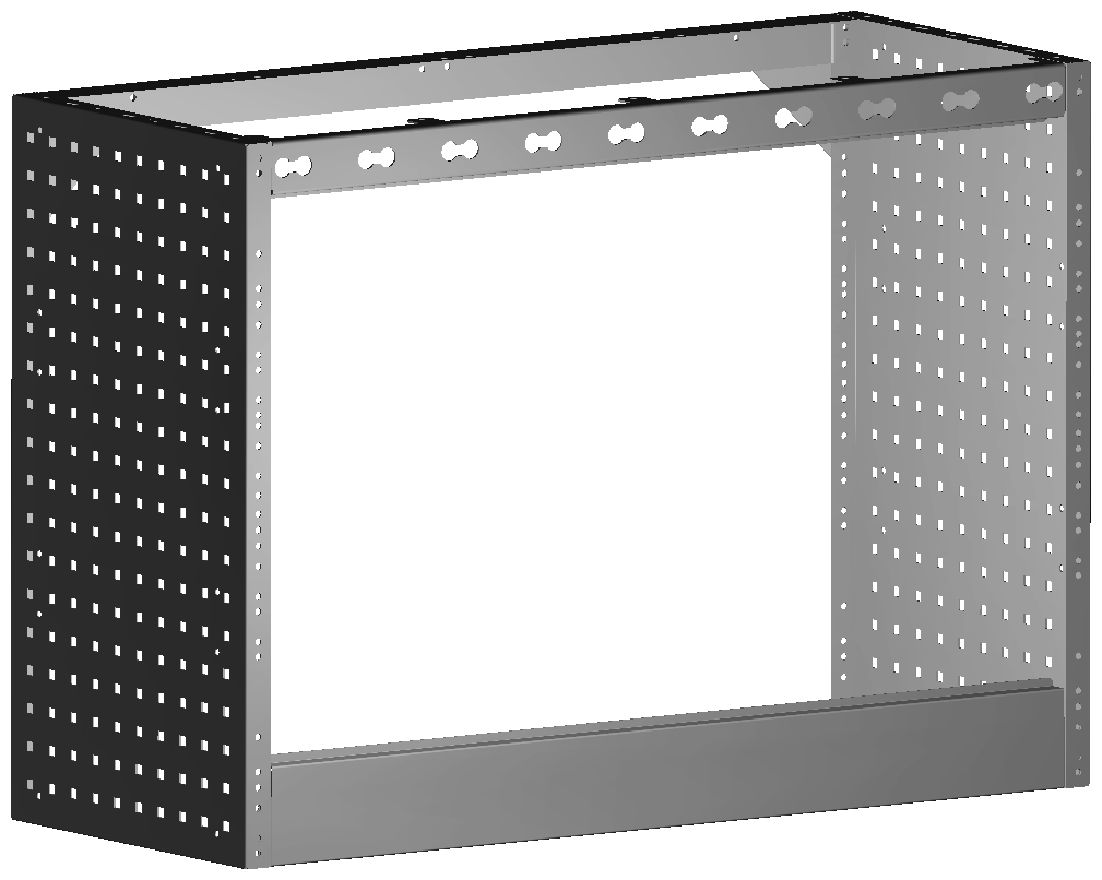 RADKASTENVERKLEIDUNG OFFEN 1.014X724X410