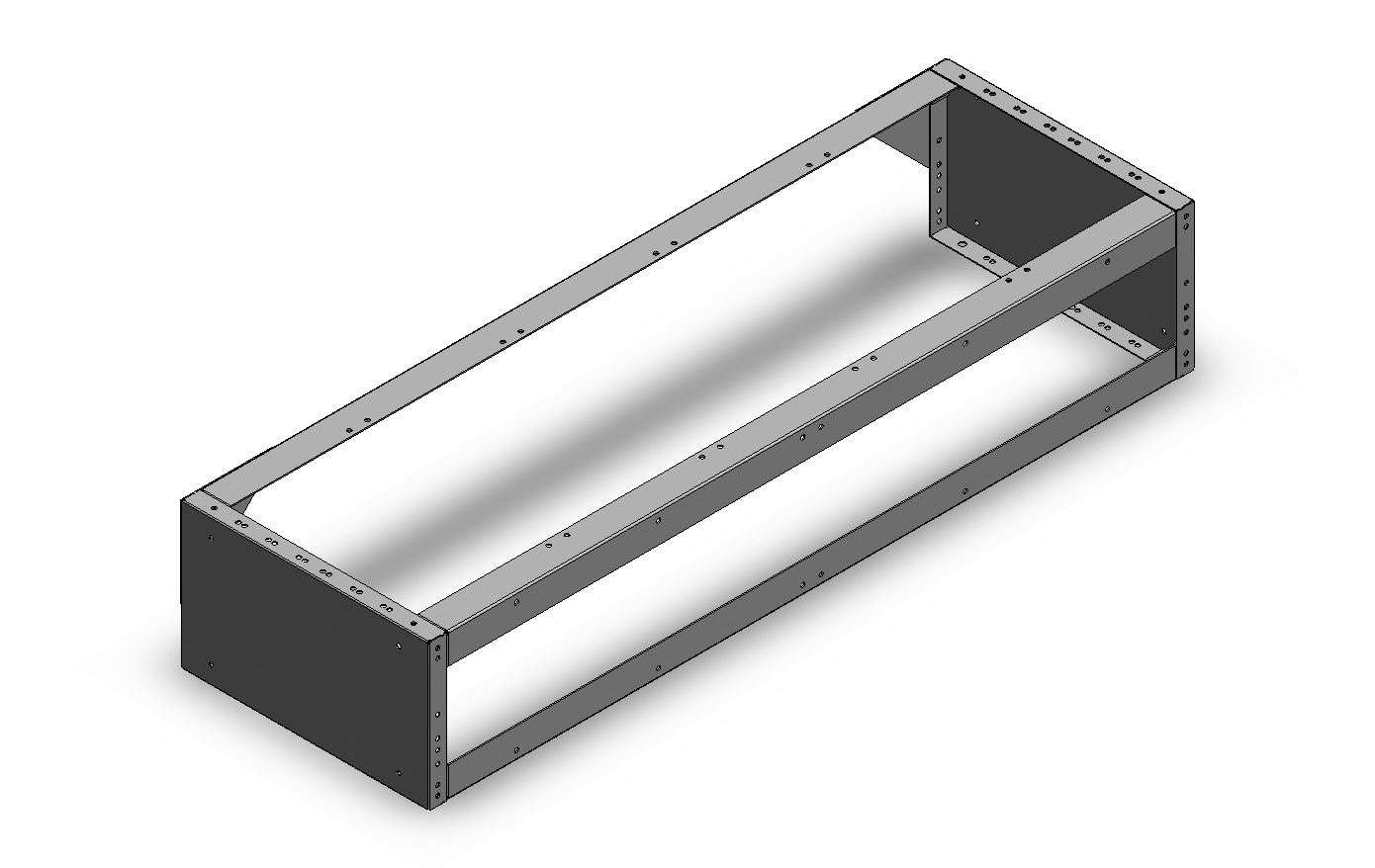 RADKASTENVERKLEIDUNG OFFEN 1.268X241X410