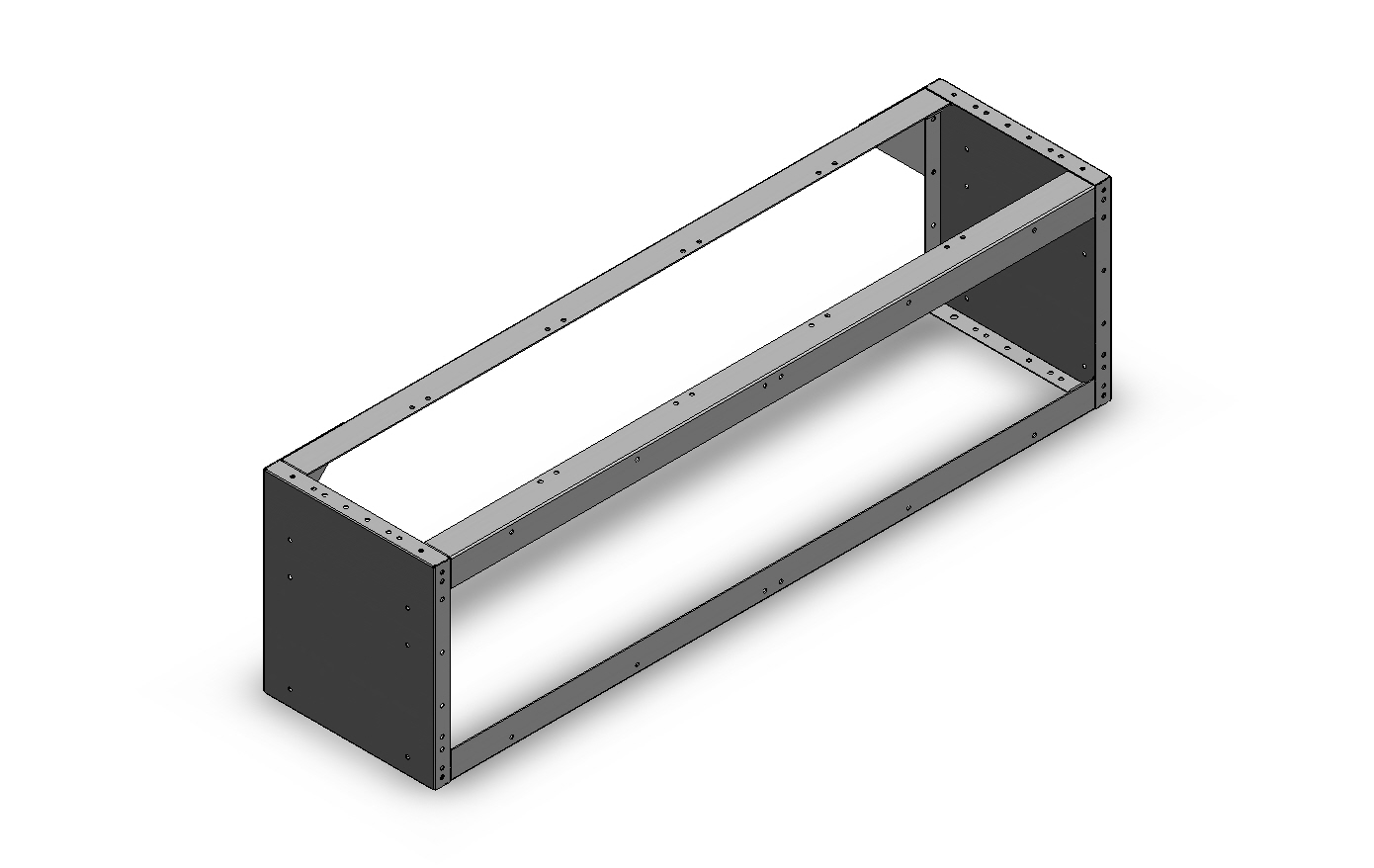 RADKASTENVERKLEIDUNG OFFEN 1.268X362X320