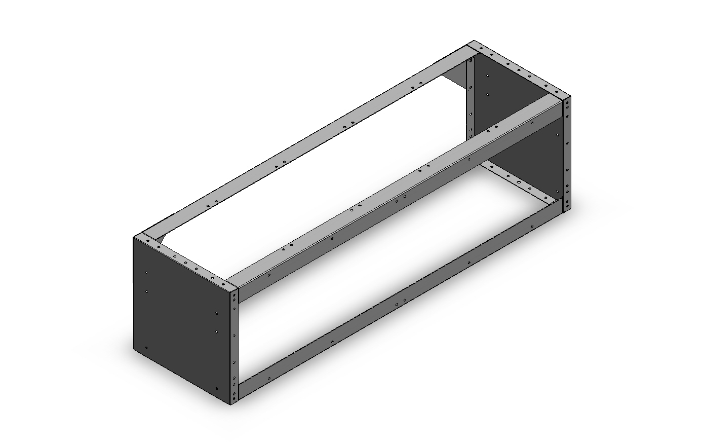 RADKASTENVERKLEIDUNG OFFEN 1.268X362X360