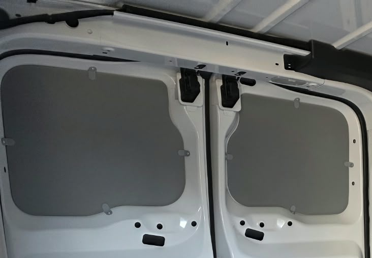 Kunststoffverkleidung Hecktüre oben für Scudo