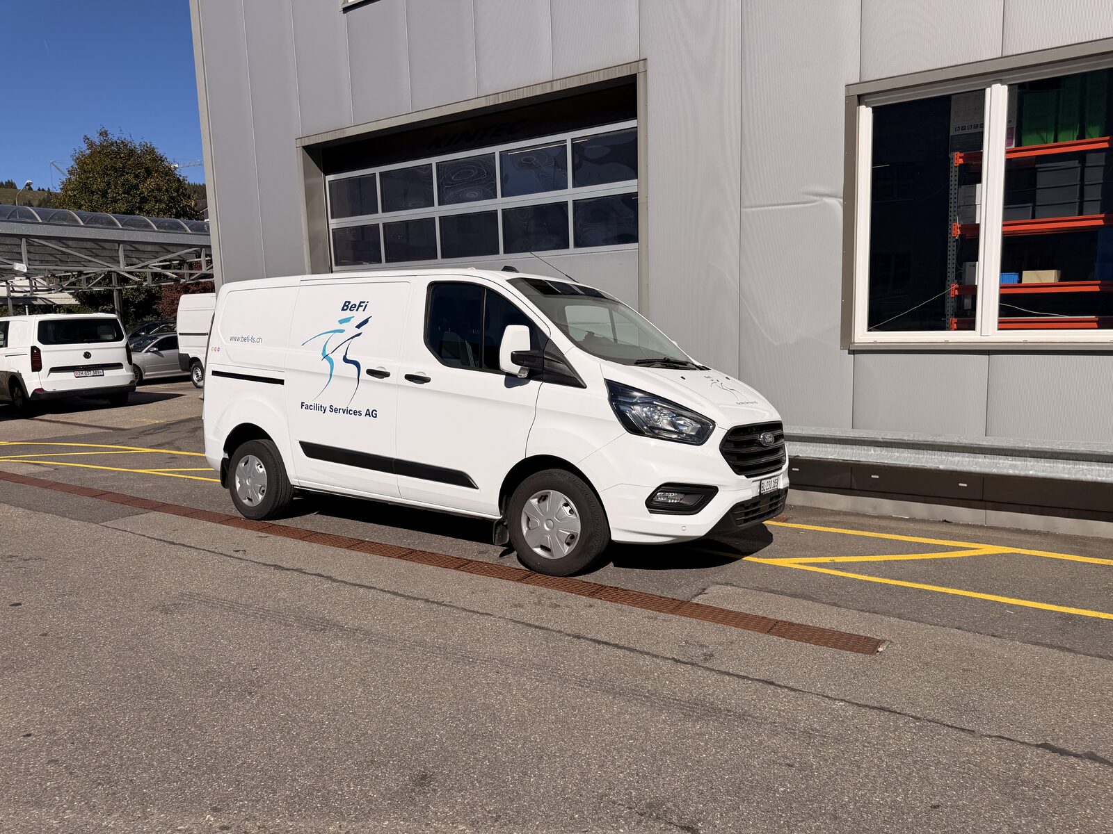 Ford Transit Custom für BeFi Facility Services