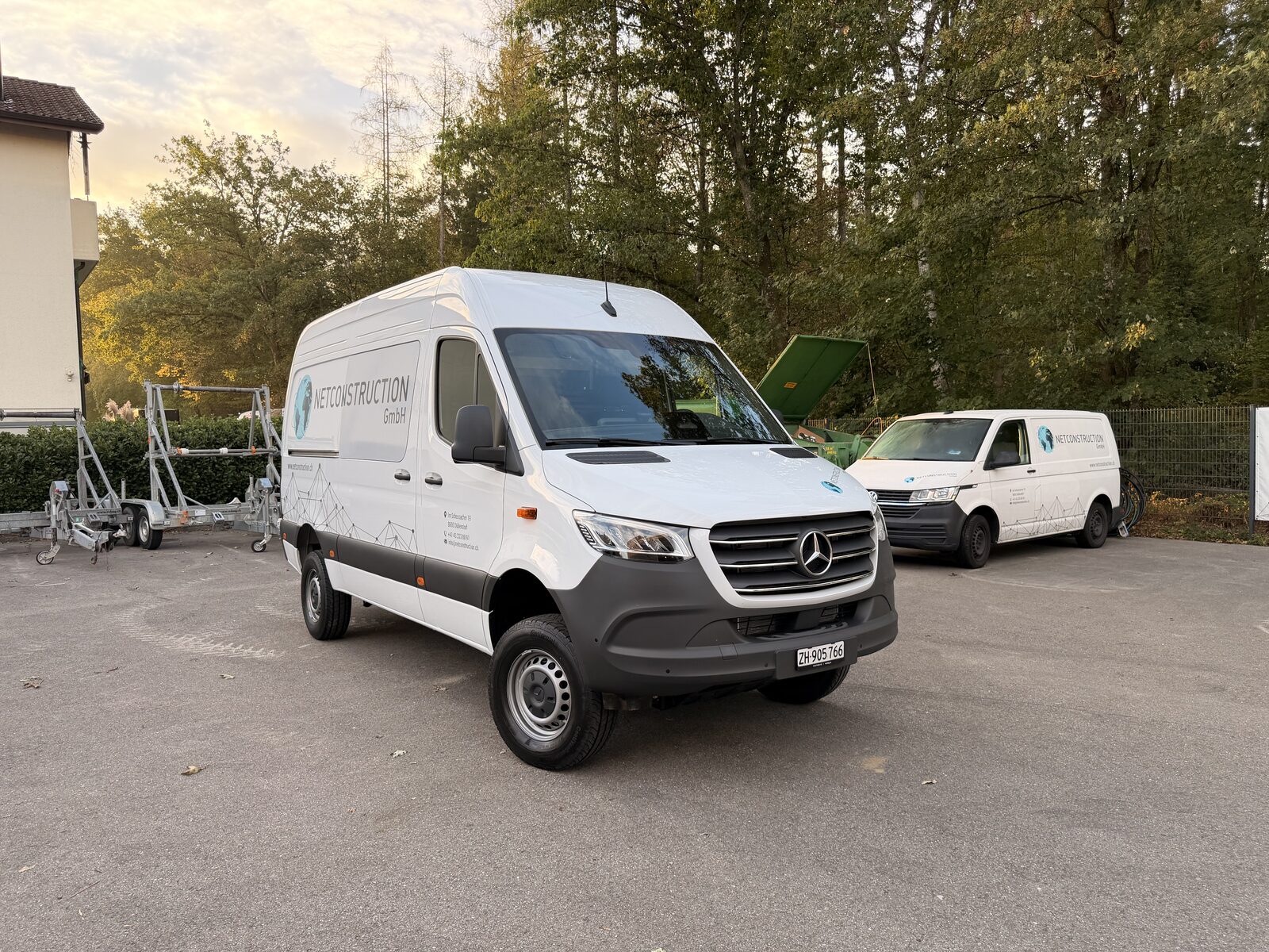 Mercedes Sprinter 4x4 für Netconstruction