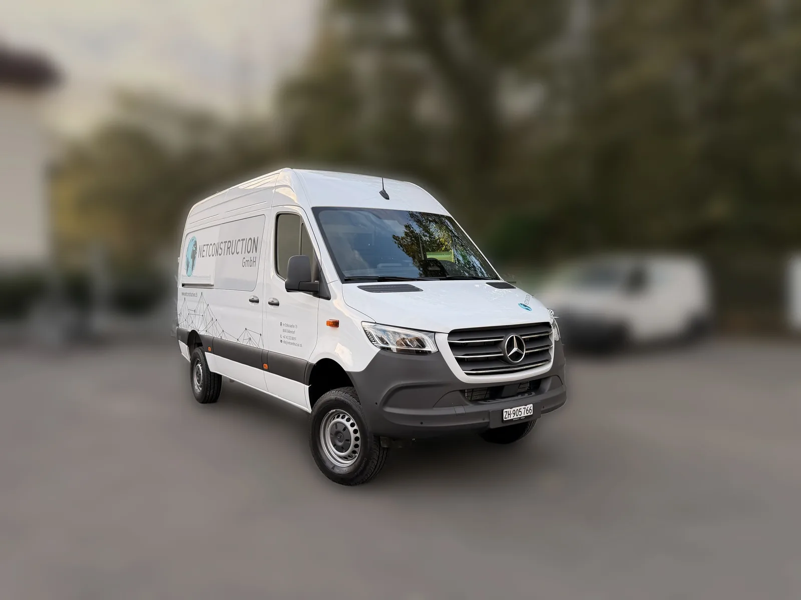 Mercedes-Benz Sprinter 4x4 mit KINTEC Fahrzeugeinrichtung