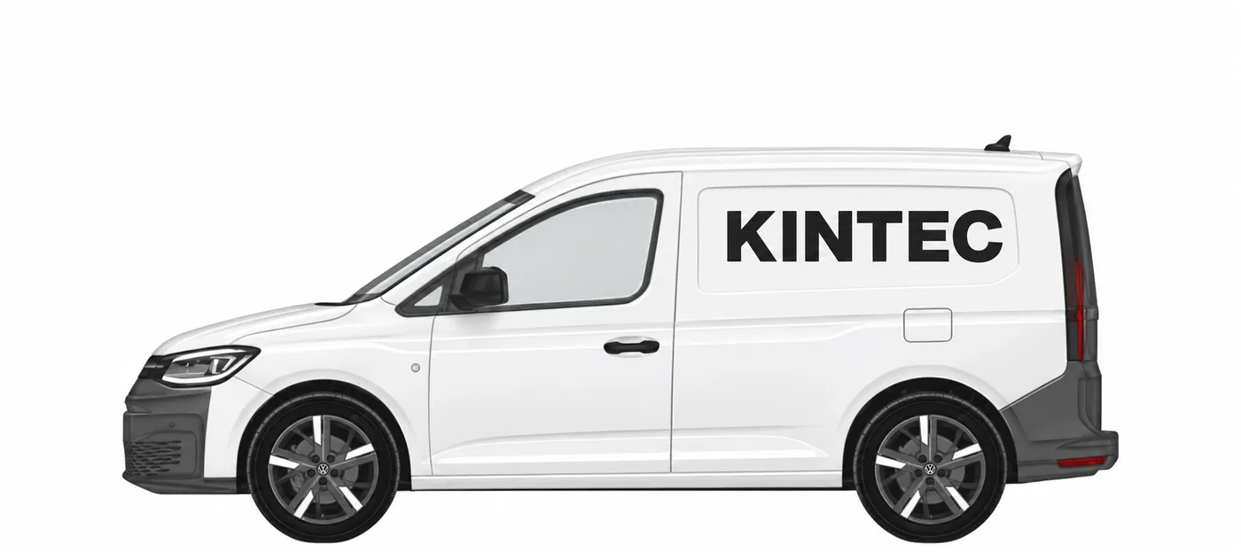 VW Caddy L1 mit KINTEC Beschriftung