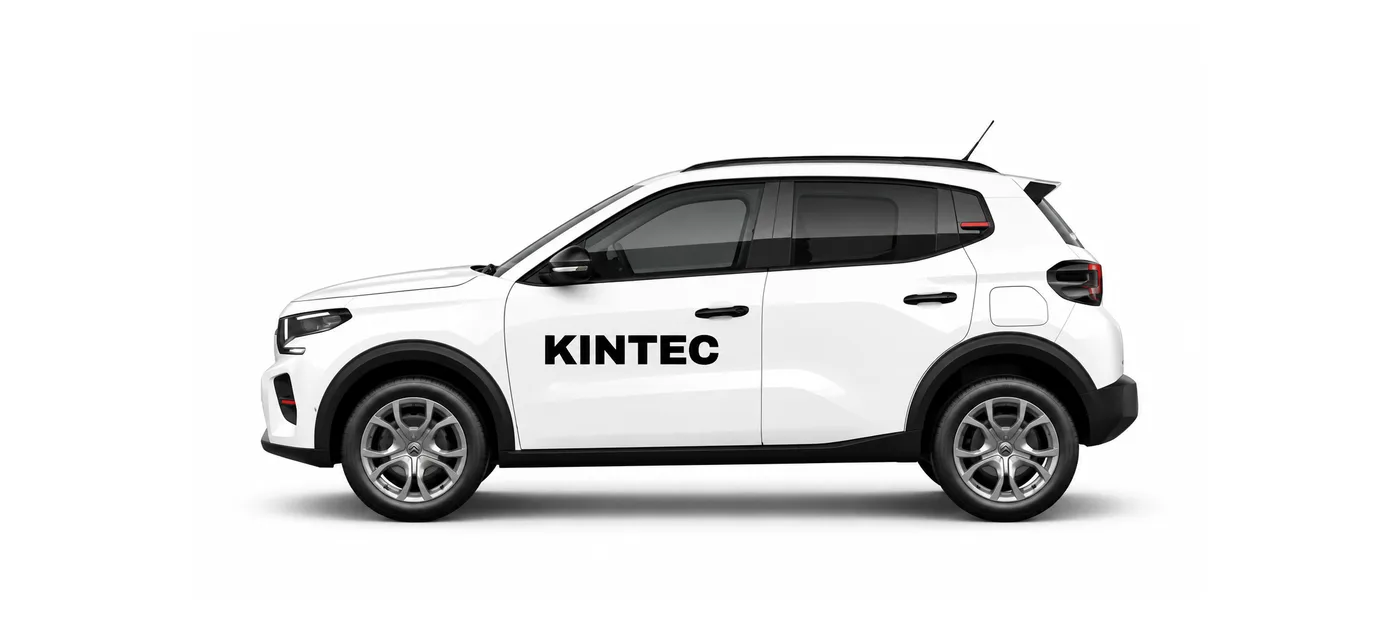 Citroën eC3 Van mit KINTEC Beschriftung