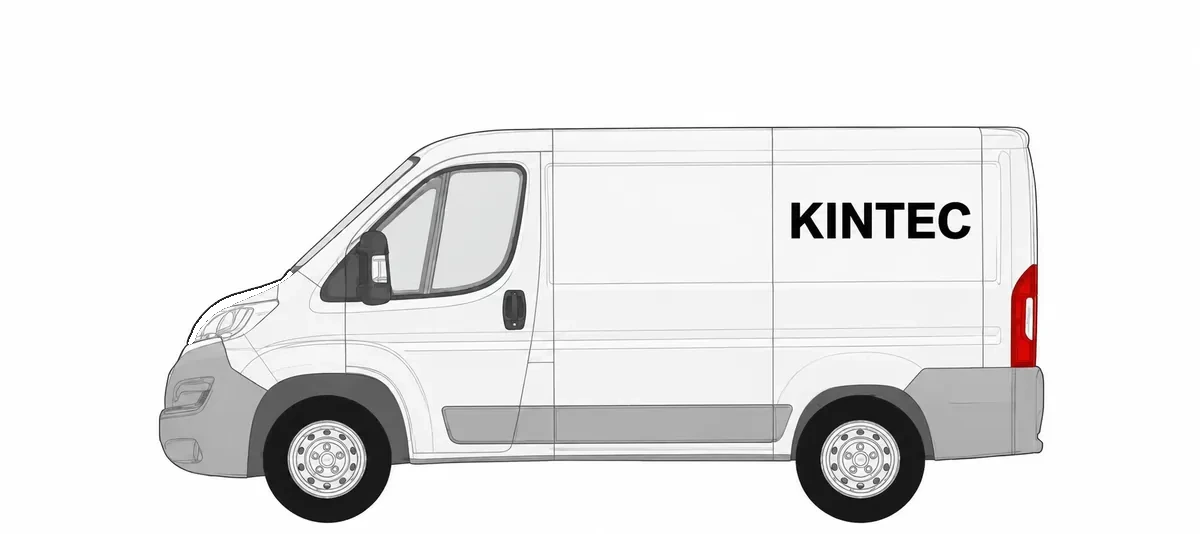 Fiat Ducato mit KINTEC Beschriftung