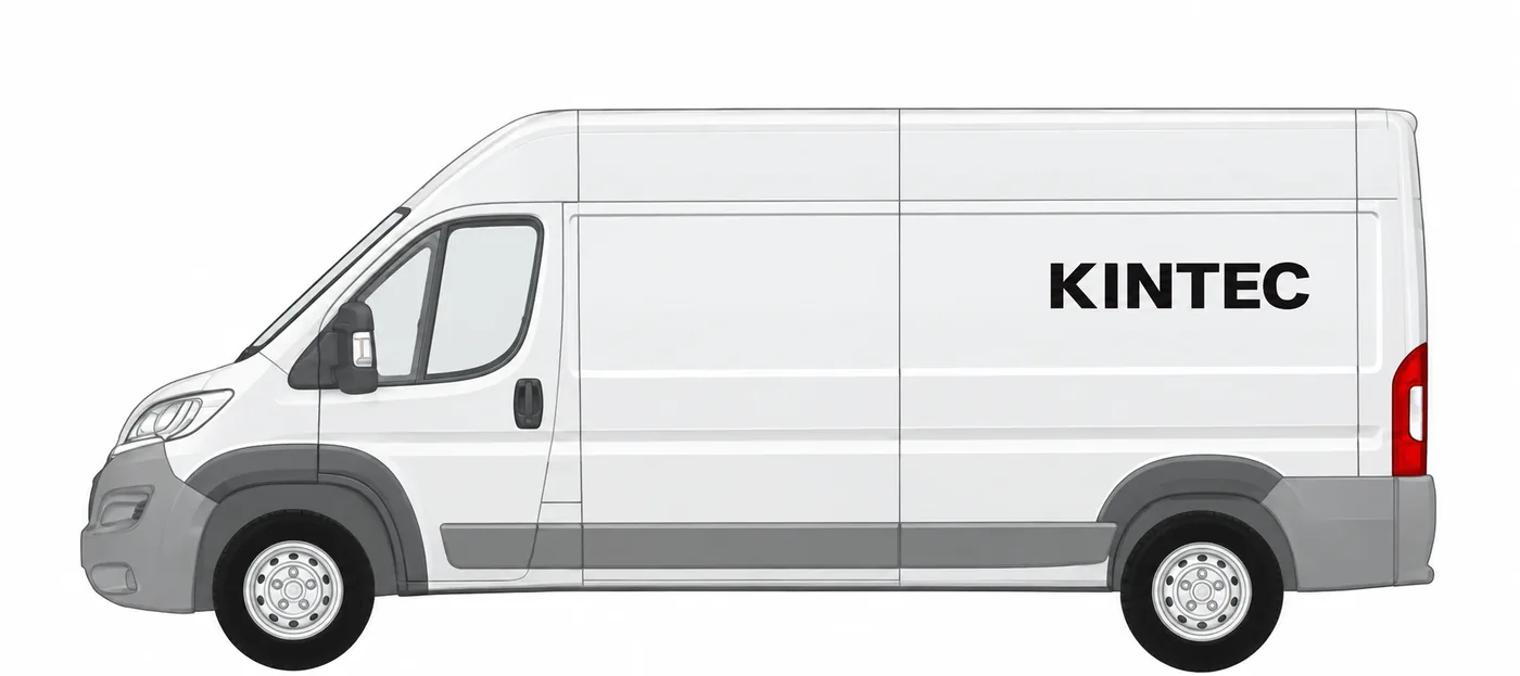 Opel Movano mit KINTEC Beschriftung