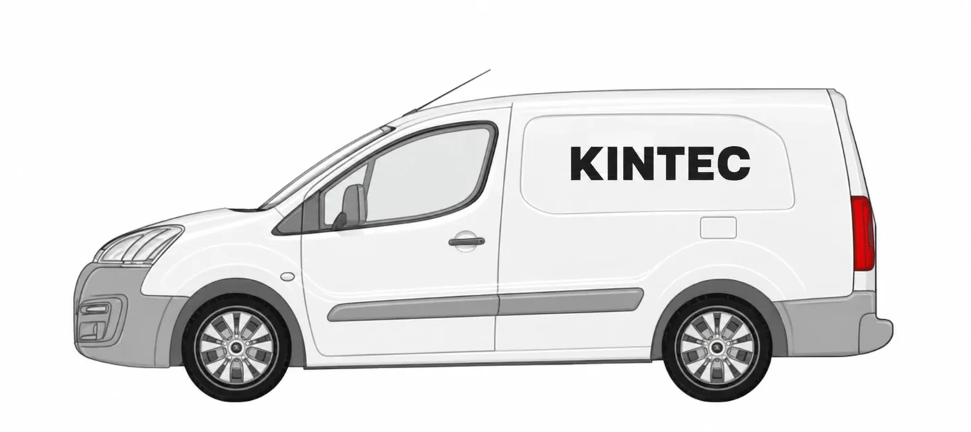 Citroën Berlingo 2008 L2 mit KINTEC Beschriftung