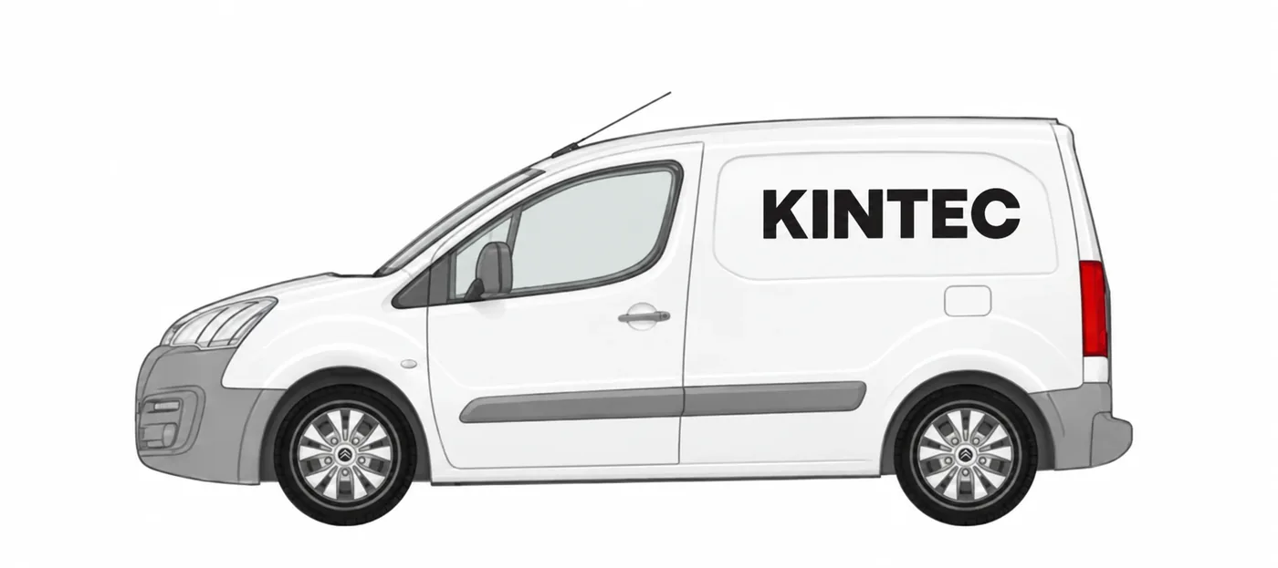 Citroën Berlingo 2008 L1 mit KINTEC Beschriftung