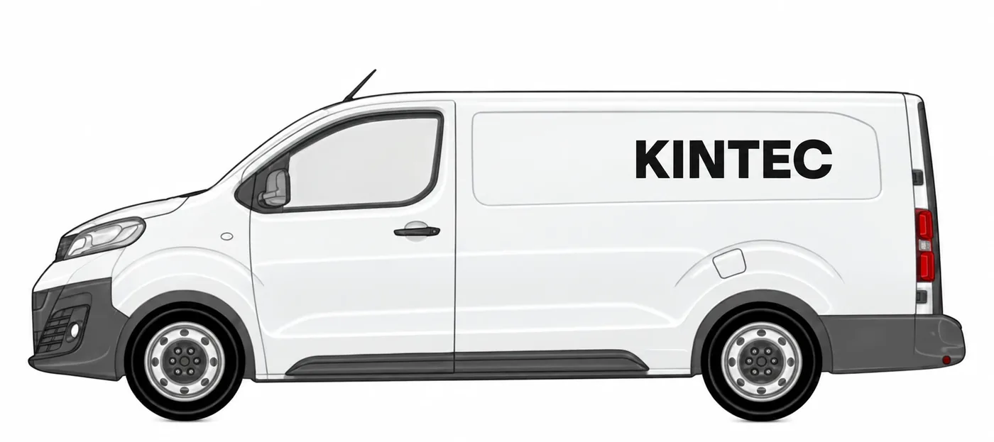 Citroën Jumpy L3H2 mit KINTEC Beschriftung