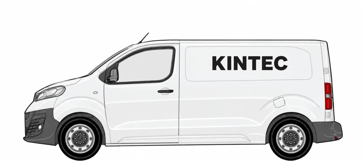 Citroën Jumpy L2H2 mit KINTEC Beschriftung