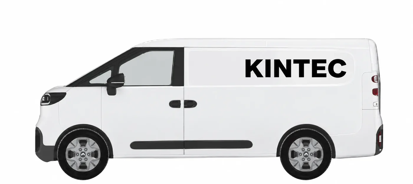 Maxus eDeliver 5 mit KINTEC Beschriftung