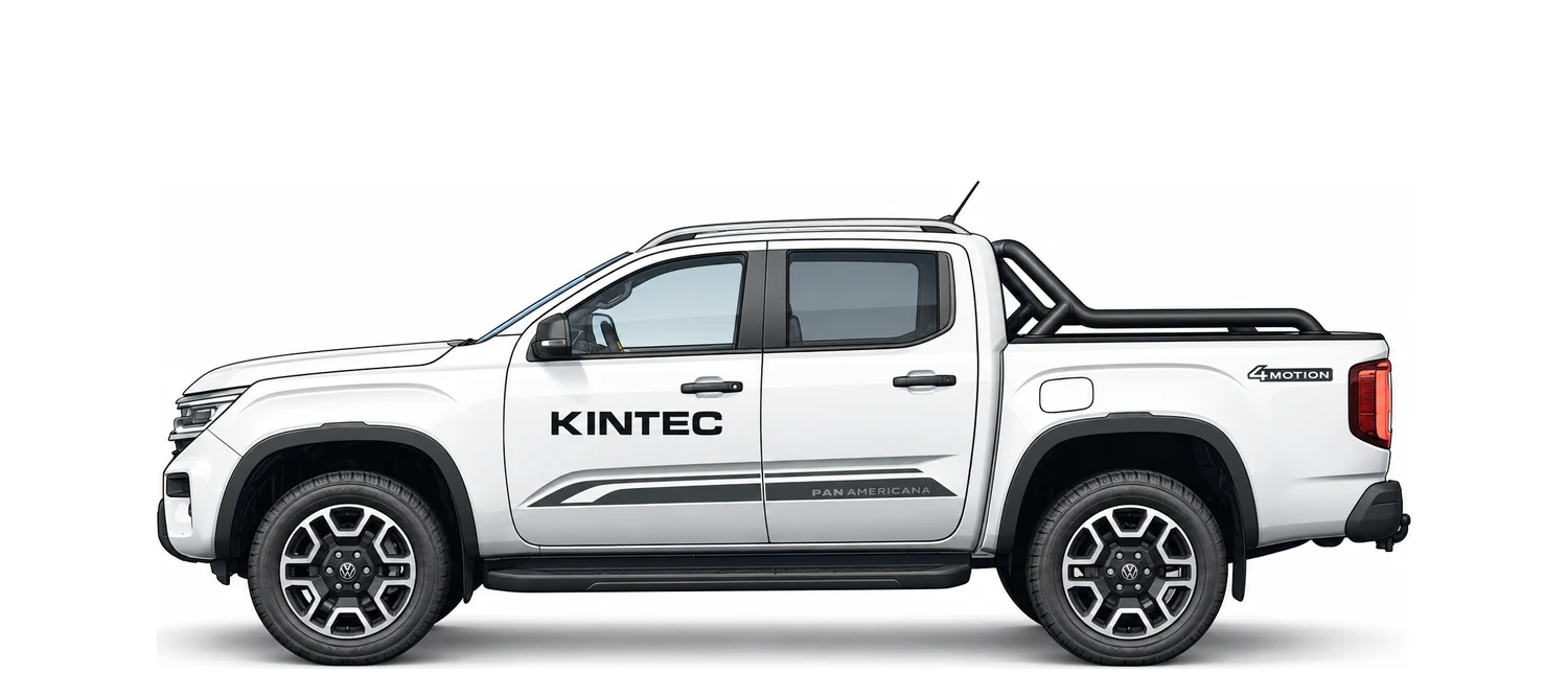 VW Amarok mit KINTEC Beschriftung