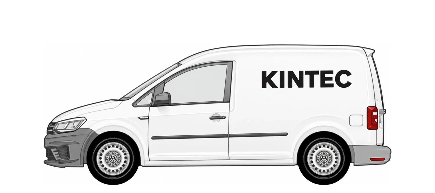 VW Caddy 4 mit KINTEC Beschriftung