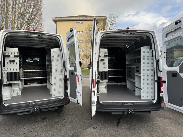Regalsystem im VW Crafter